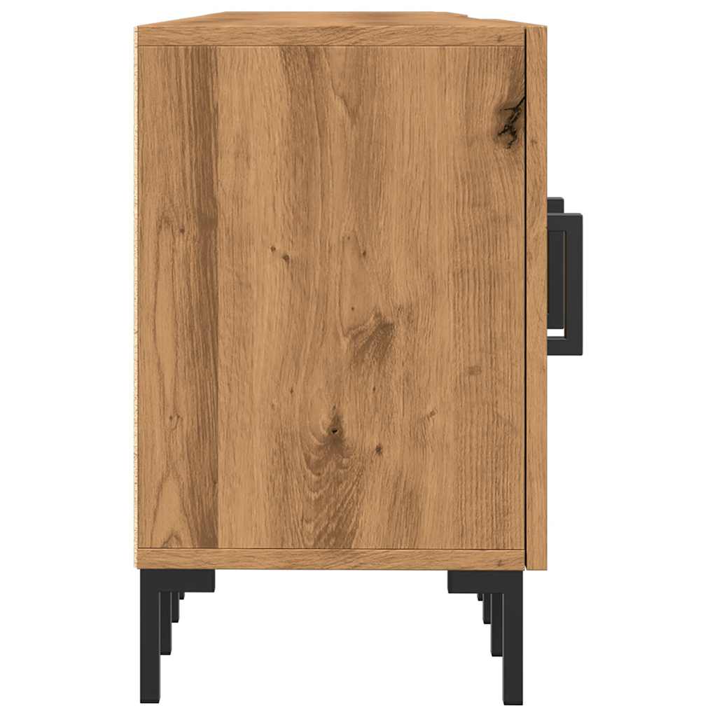 TV Cabinet Artisan Oak 150x30x50 cm Engineered Wood