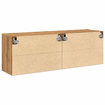 TV Cabinets Wall-mounted 2 pcs Artisian Oak 60x30x41 cm