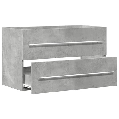 Oak Engineered Wood Sink Cabinet, Artisan Finish, 80x38.5x48 cm