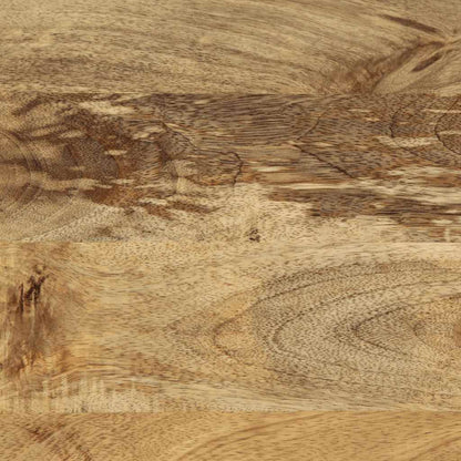 Solid Mango Wood Bedside Cabinet - Brown, 40x33x46 cm