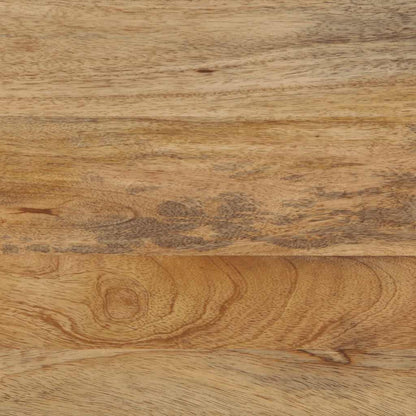 Solid Mango Wood Bedside Cabinet, Brown 50x33x62 cm