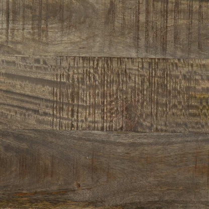 TV Cabinet Black 100x33x46 cm Solid Wood Mango