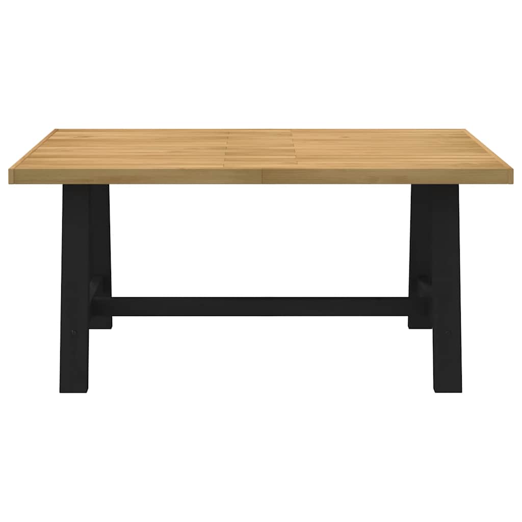 Solid Pine NOAIN Dining Table, A-Shaped Legs, 160x90x75 cm