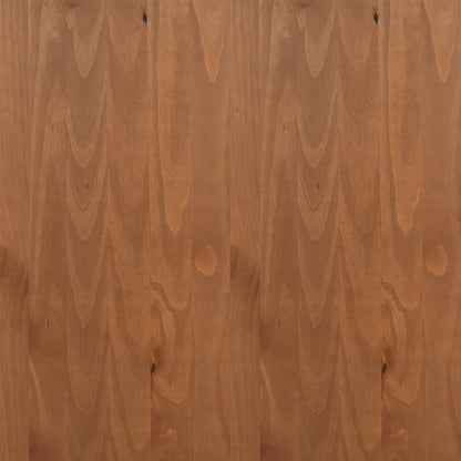 SANDNES Solid Pine Hallway Bench 45x40x50 cm - Natural Finish