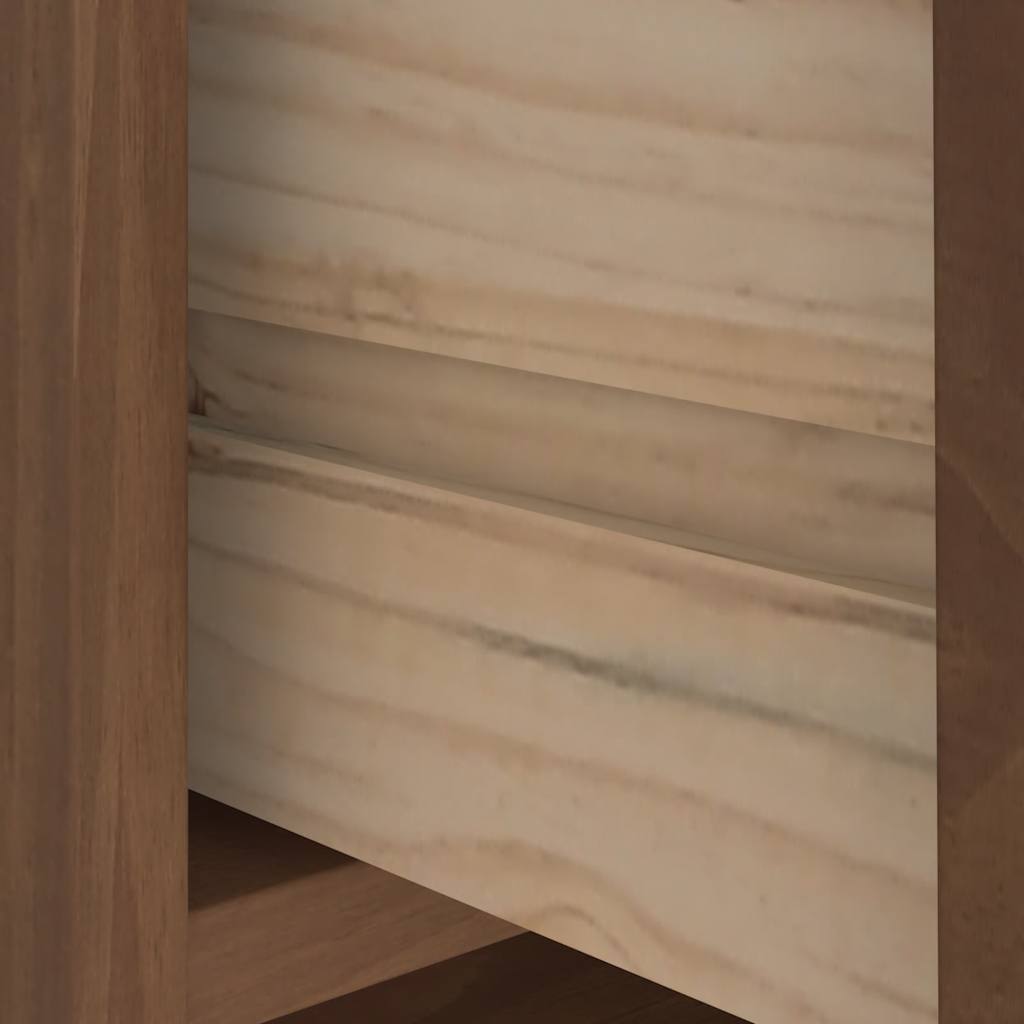 Solid Wood Pine Hall Tree SANDENS 45x40x159.5 cm