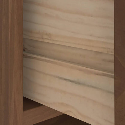 Solid Wood Pine Hall Tree SANDENS 45x40x159.5 cm