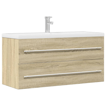 Sonoma Oak Sink Cabinet 100x38.5x48 cm - Durable Engineered Wood
