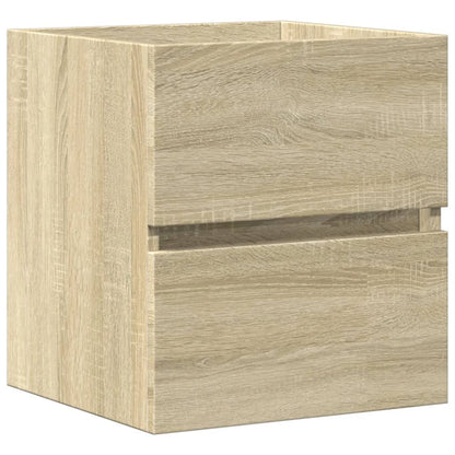 Sonoma Oak Sink Cabinet, 41x38.5x45cm, Engineered Wood Finish