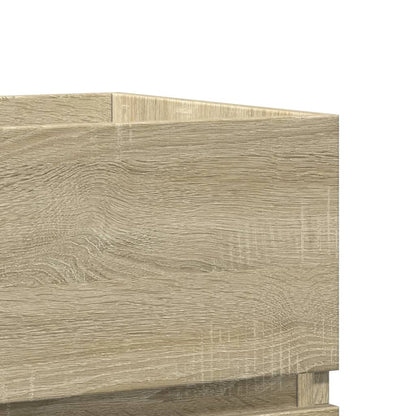 Sonoma Oak Sink Cabinet, 41x38.5x45cm, Engineered Wood Finish