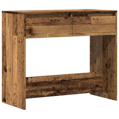 Rustic Console Table 89x41x76.5 cm Engineered Wood - Vintage Charm