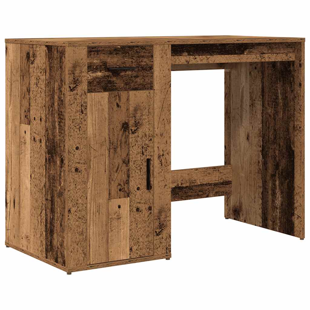 Vintage-Style Engineered Wood Desk, 100x49x75 cm, Rustic Charm