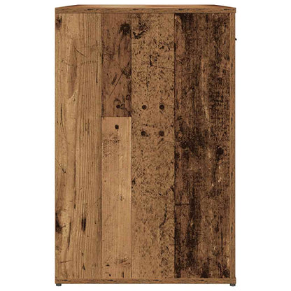 Vintage-Style Engineered Wood Desk, 100x49x75 cm, Rustic Charm