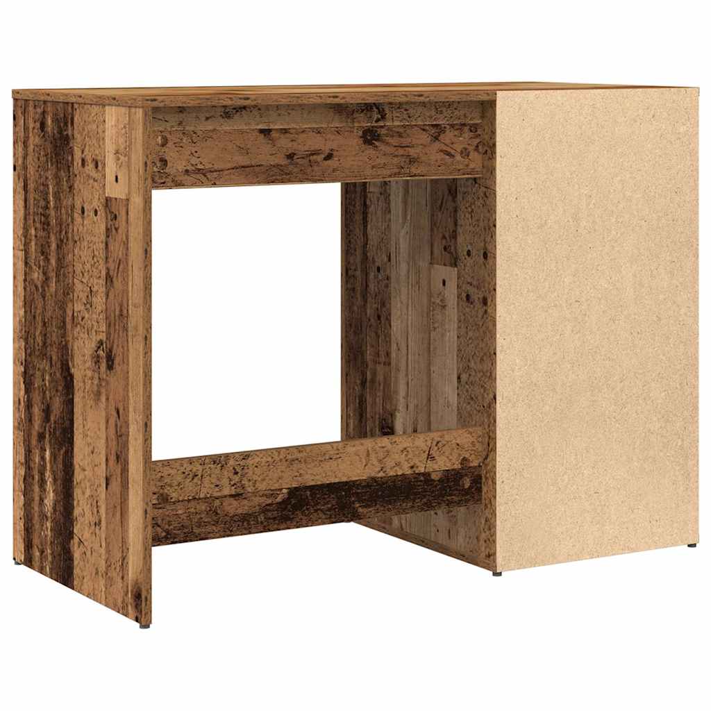 Vintage-Style Engineered Wood Desk, 100x49x75 cm, Rustic Charm