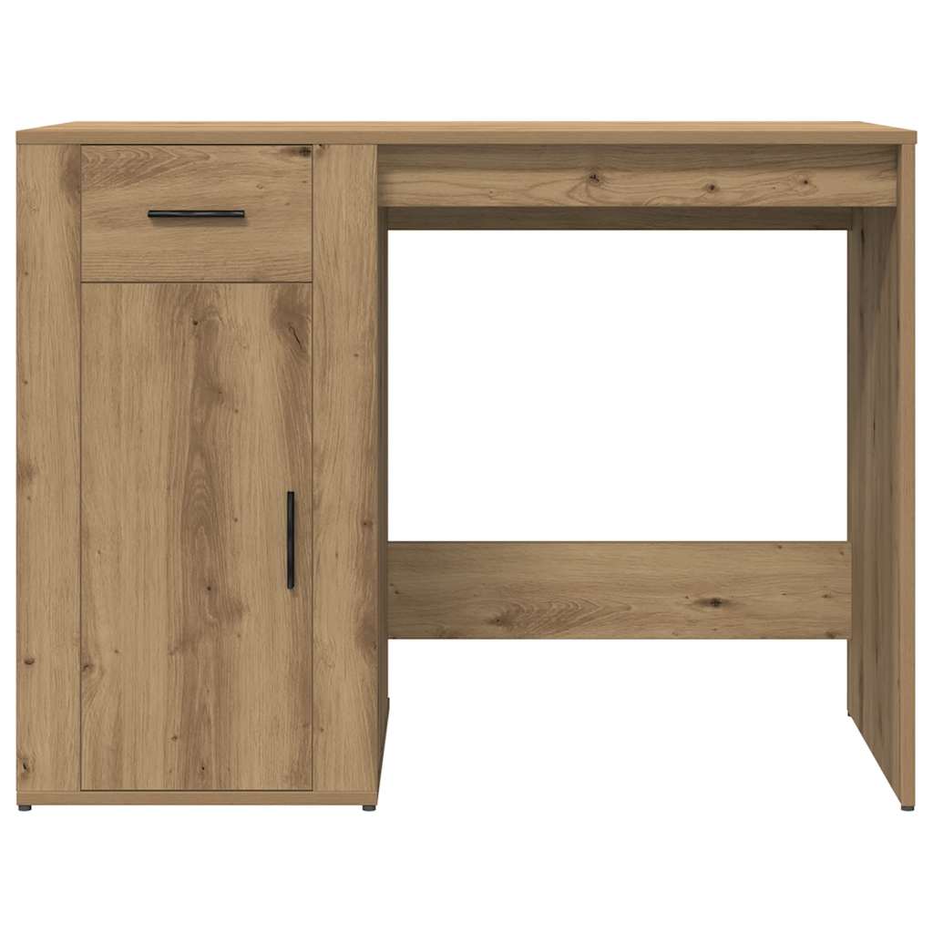 Oak Desk Artisan 100x49x75 cm - Stylish Engineered Wood Design