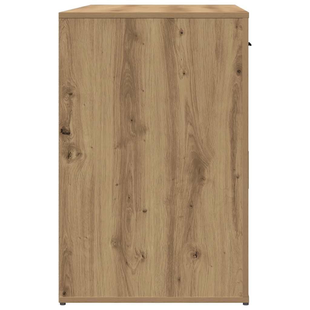 Oak Desk Artisan 100x49x75 cm - Stylish Engineered Wood Design