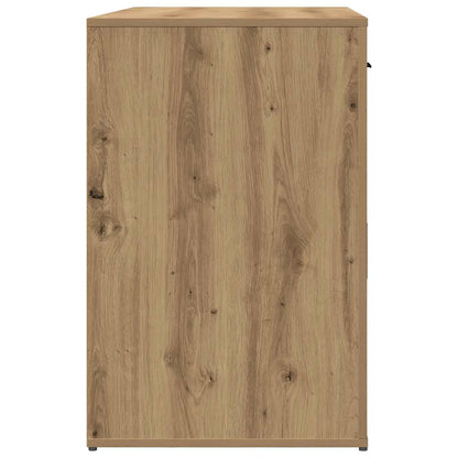 Oak Desk Artisan 100x49x75 cm - Stylish Engineered Wood Design