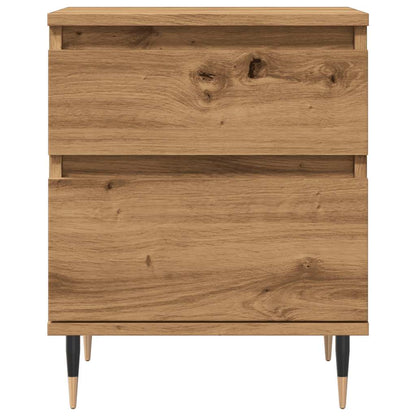 Bedside Cabinet Artisan Oak 40x35x50 cm Engineered Wood