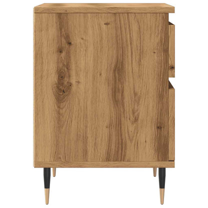 Bedside Cabinet Artisan Oak 40x35x50 cm Engineered Wood
