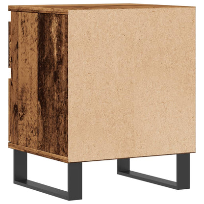 Bedside Cabinet Old Wood 40x35x50 cm Engineered Wood
