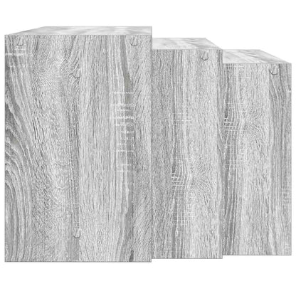 Grey Sonoma Engineered Wood Nesting Tables Set of 3