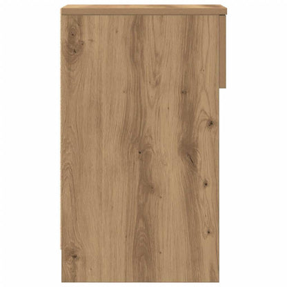Bedside Cabinet with Drawer Artisan Oak 20x36x60 cm