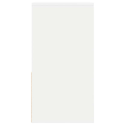 Bedside Cabinets with Drawer 2 pcs White 35x34x66.5 cm