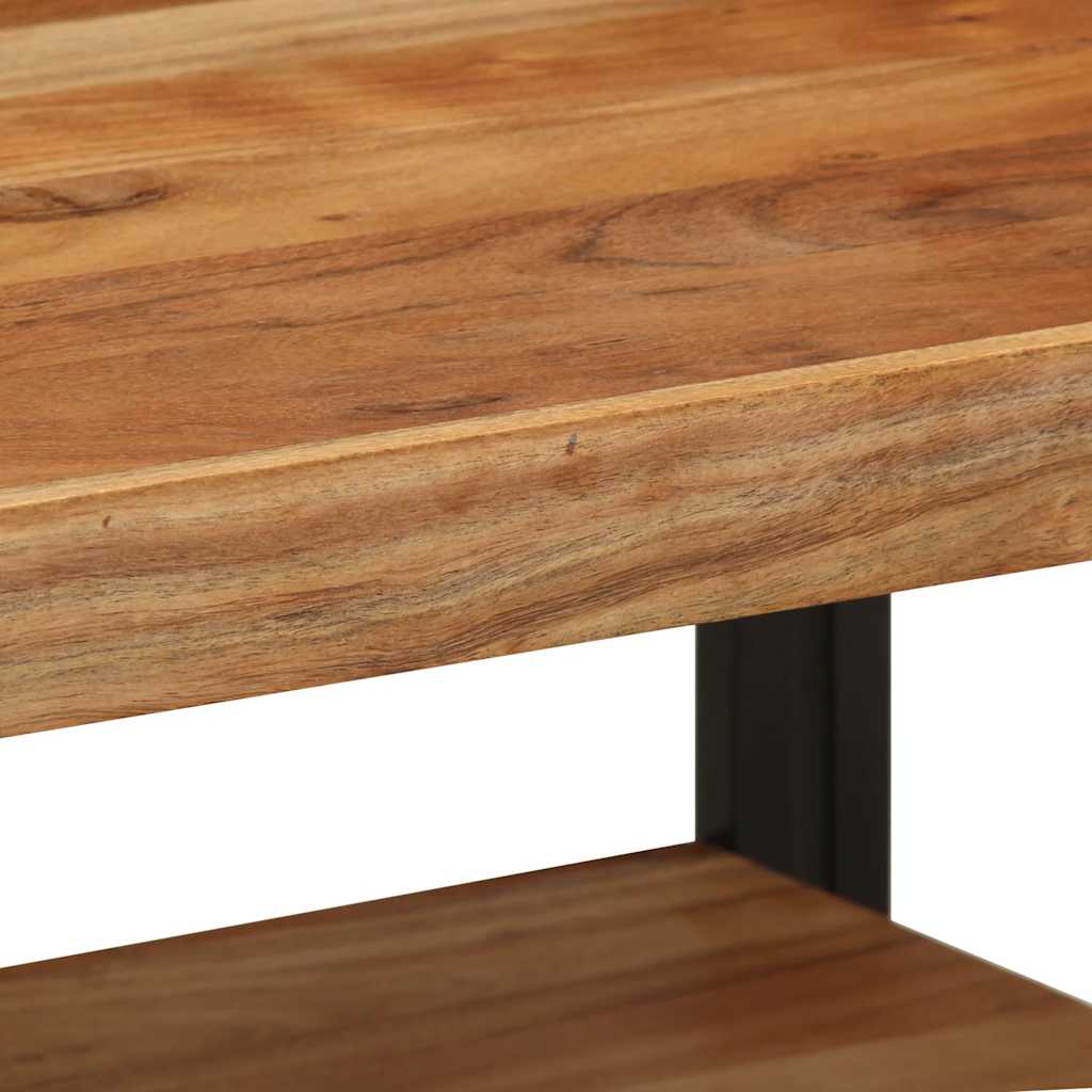 Coffee Table 70x50x38 cm Solid Wood Acacia