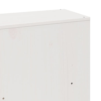 White Solid Pine Super King Bed Frame 180x200 cm - No Mattress