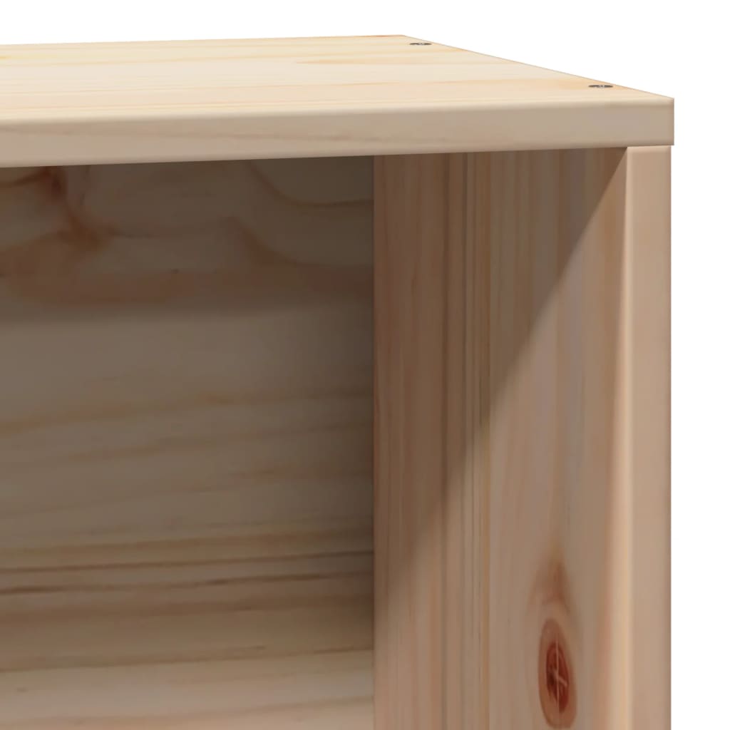 Solid Pine Small Single Bed Frame 75x190 cm - No Mattress Included