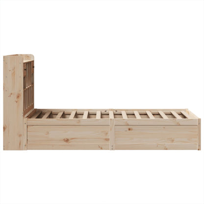 Solid Pine Wood Bed Frame 75x190 cm - Small Single Size