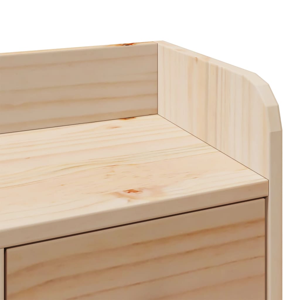 King Size 150x200 Solid Pine Bookcase Bed - No Mattress Included