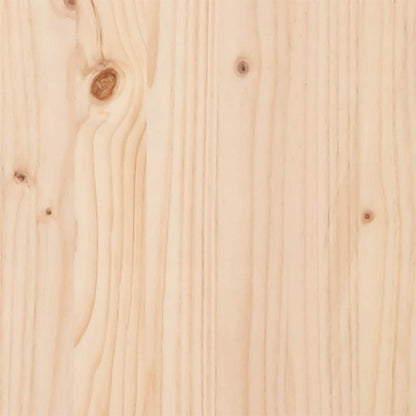 Bookcase Headboard L-Shaped 100 cm Solid Wood Pine