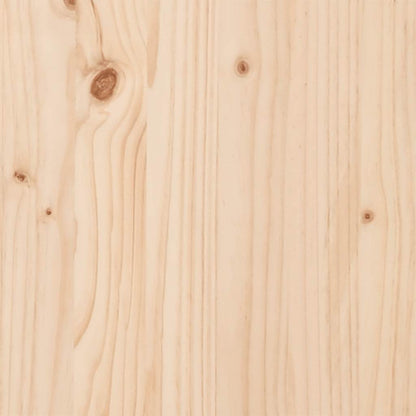 Bookcase Headboard L-Shaped 90 cm Solid Wood Pine