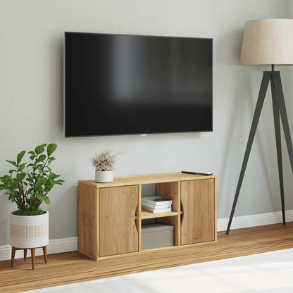 TV Cabinet ODDA 79x24x40 cm Solid Wood Pine