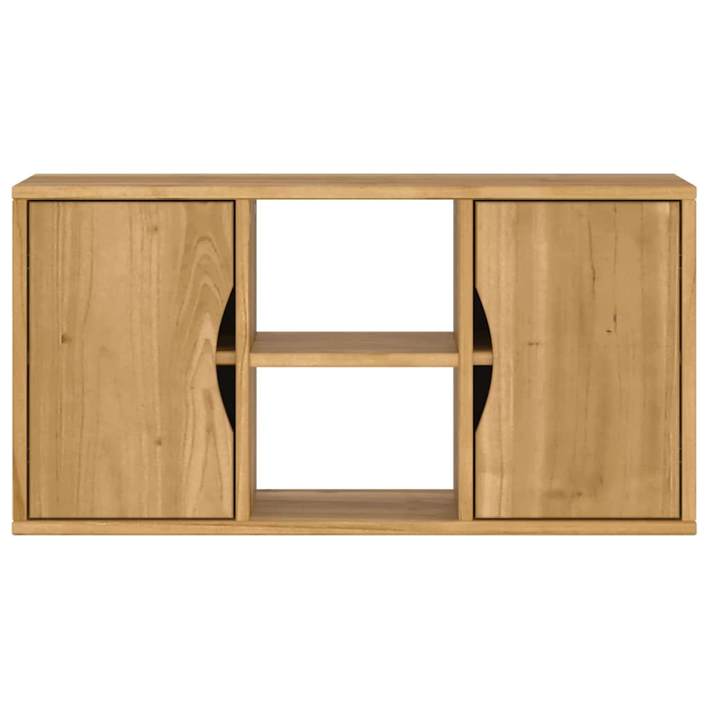 TV Cabinet ODDA 79x24x40 cm Solid Wood Pine