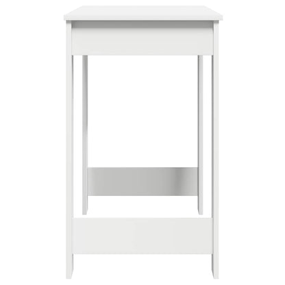 Engineered Wood Desk 100x45x75 cm - Sleek White Finish