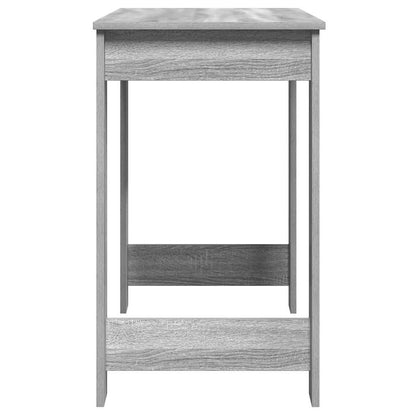 Compact Grey Sonoma Desk 100x45x75 cm - Engineered Wood Finish