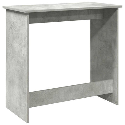 Concrete Grey Engineered Wood Desk 80x40x75 cm