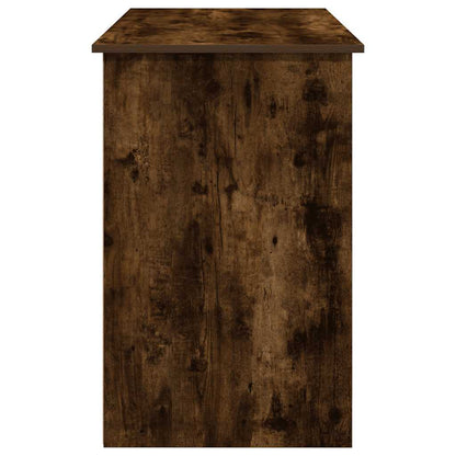 Smoked Oak Desk 102x50x75 cm - Engineered Wood Elegance