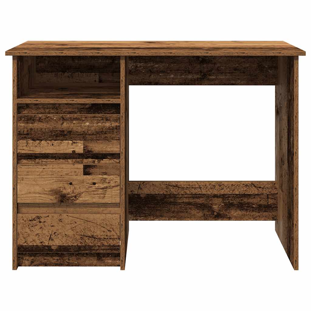 Vintage-Style Desk, Engineered Wood, 102x50x75 cm, Rustic Charm