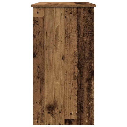 Rustic 80x40x75 cm Engineered Wood Desk - Vintage Style