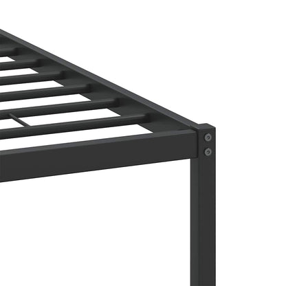 Smoked Oak King Bed Frame 150x200 cm, Engineered Wood