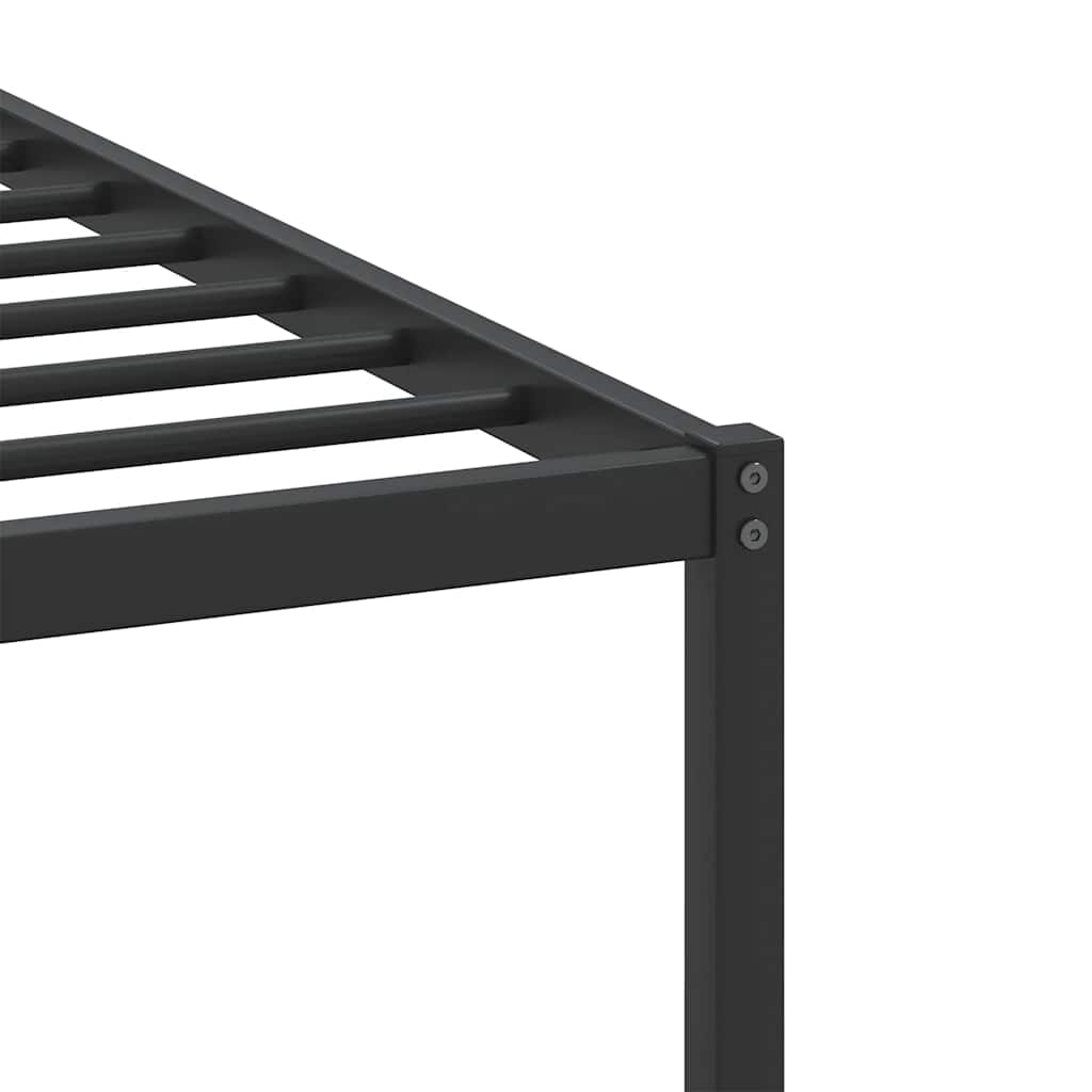 Sonoma Oak Bed Frame 100x200 cm - Engineered Wood, No Mattress