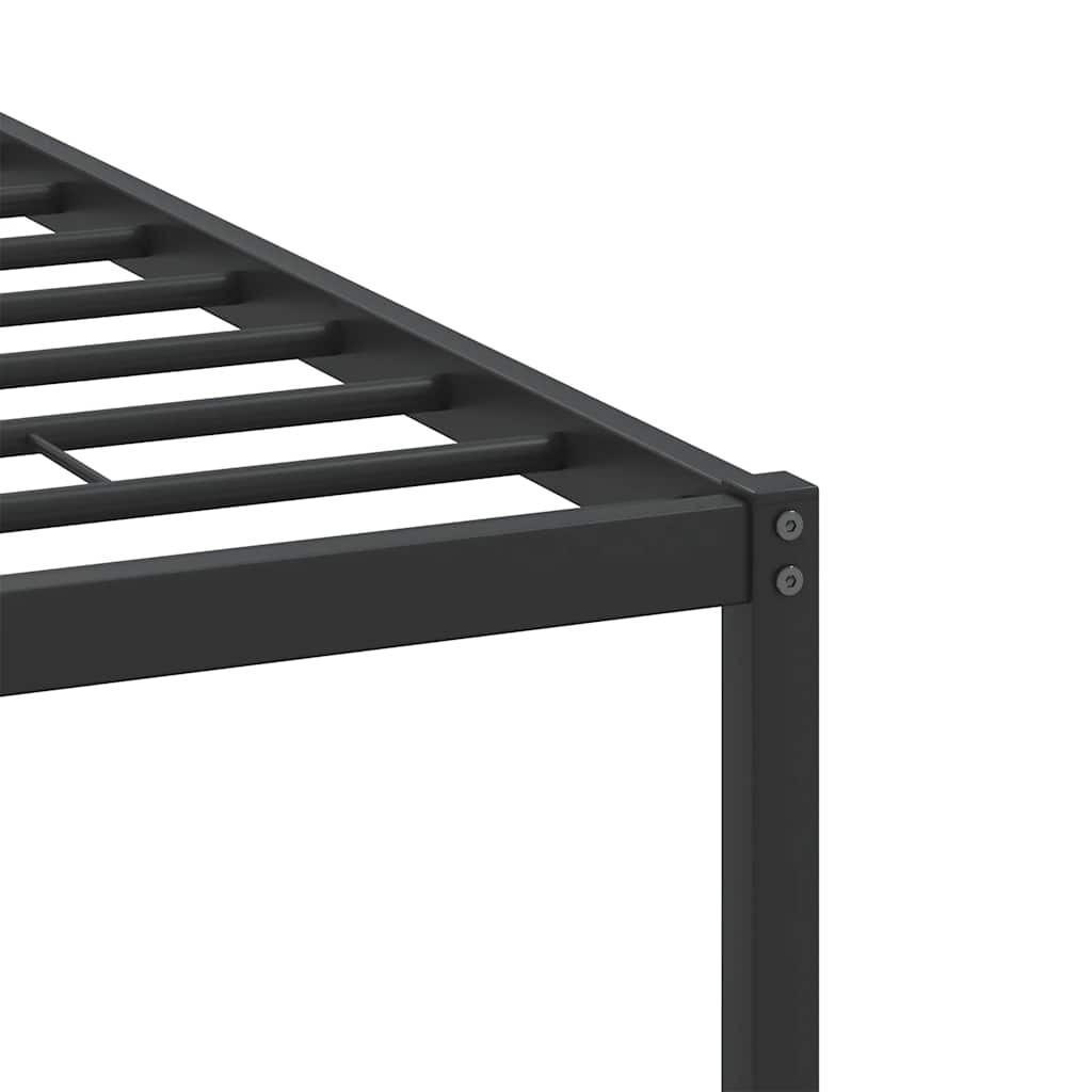 Sonoma Oak Bed Frame 140x200 cm - Engineered Wood, No Mattress