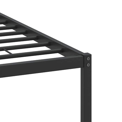 Sonoma Oak Bed Frame 140x200 cm - Engineered Wood, No Mattress