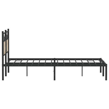 Sonoma Oak King Size Bed Frame 150x200 cm - Engineered Wood