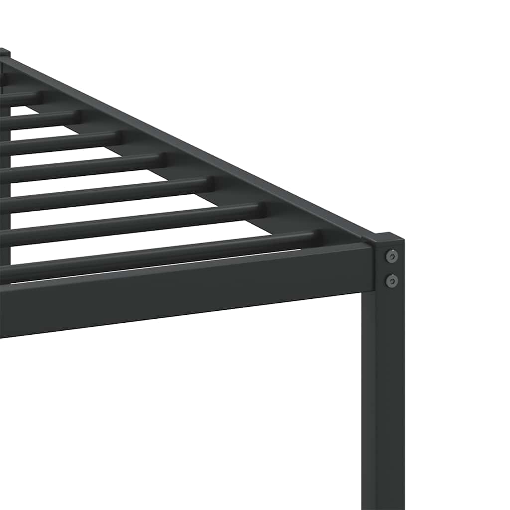 Sonoma Oak Bed Frame 200x200 cm - Engineered Wood, No Mattress