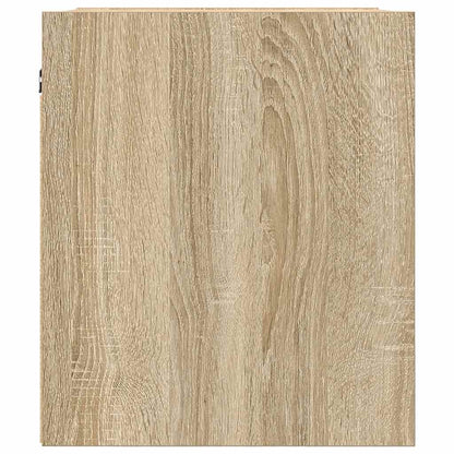 Wall-mounted Bedside Cabinet Sonoma Oak 38x34x40 cm