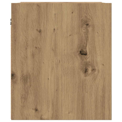 Wall-mounted Bedside Cabinet Artisan Oak 38x34x40 cm