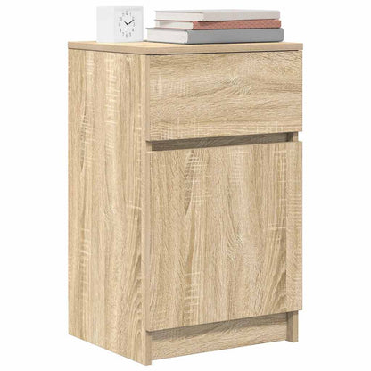 Bedside Cabinet Sonoma Oak 39x35x65 cm Engineered Wood